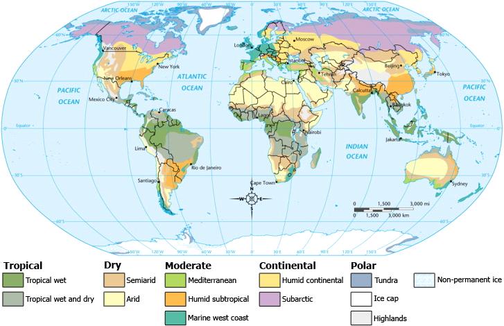KOPPEN CLIMATE CLASSIFICATION SYSTEM The Köppen Climate Classification System, the most widely used system for classifying the world's climates, was created in 1900 by the Russian German