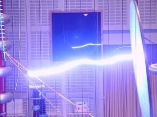 High-voltage lightning:
