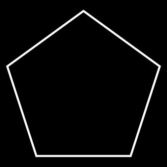 28. Given the points ( -2, 9) and (-5, 2) find the slope. 29. Given the points ( -2, -3) and (5, 1) find distance between the them. For 30-33, use the diagram below. 30. What is the name of the regular polygon above?