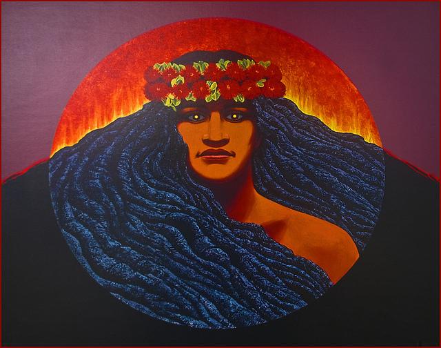 Kilauea Is Home To Pele, Goddess Of The Volcano The goddess of the volcano is Pelehonuamea, or Pele. She is also known as "she who shapes the sacred land.