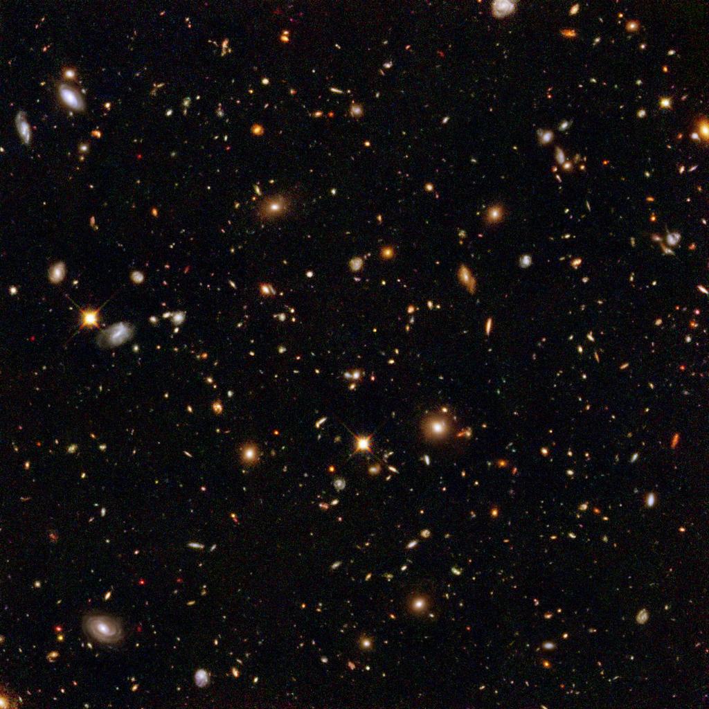intergalactic distances billions of light years Universe on