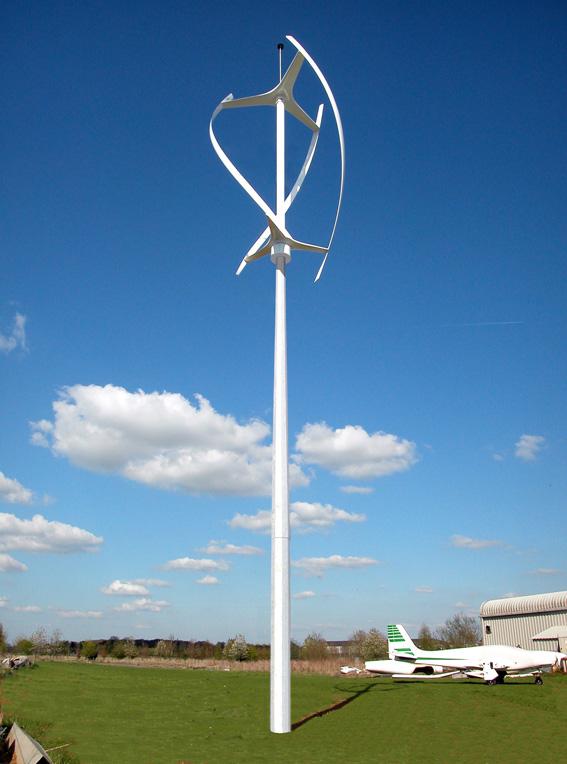 Small on-shore Vertical Axis Wind Turbines Windpower tree Quiet revolution http://www.windpower tree.com/products.htm l http://windpowerdirectory.