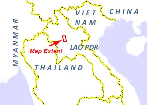 After heavy rains in early August, caused by Tropical Cyclone DIANMU-16, it is observed that the water expansion is predominantly located in areas along the Mekong river banks.