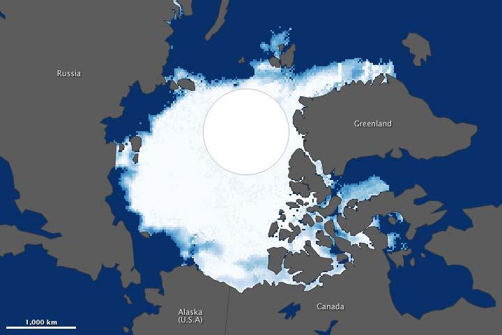 Changes in Arctic Sea Ice