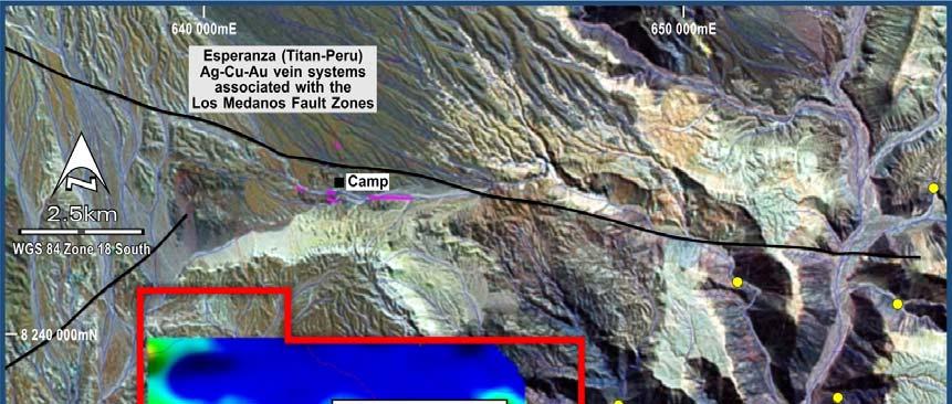 Chaparra IOCG Project The Chaparra Project is located approximately 560 kilometres south east of Lima with the Peruvian coastal IOCG belt.