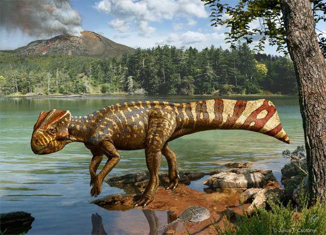 By the end of the Cretaceous, dinosaurs disappeared most likely due to heat, not a brief