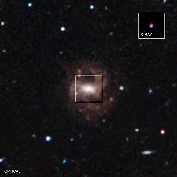 A ~50,000 M sun black hole in the