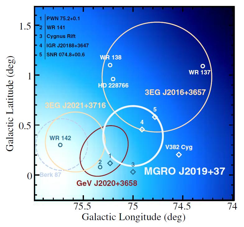 Galactic results II: Cygnus region Complicated region!