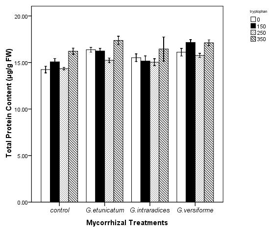 Effect of Arbuscular Mycorrhizal fungi and precursor feeding on Cathaaranthus roseus L. 457 1.5 M Tris HCl (PH= 8.3), 9.