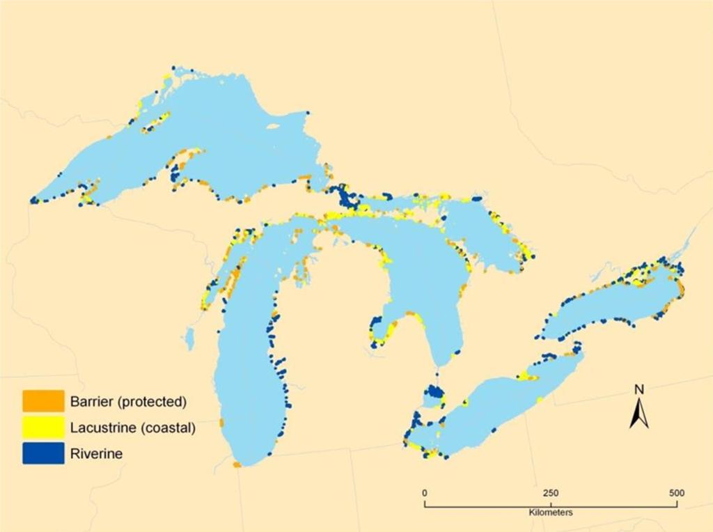 The Coastal Wetland Monitoring Program GLRI- GLNPO RFP for $10M to monitor coastal wetlands in the Great Lakes using GLCWC protocols established