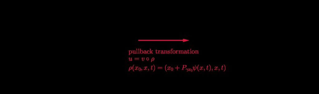 Pullback Transformation For a nonnegative function P(x, t) C 0 for (x, t) R n 1 R,