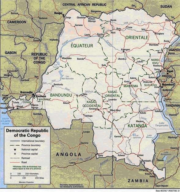 DEMOCRATIC REPUBLIC OF CONGO Considered the Elephant of