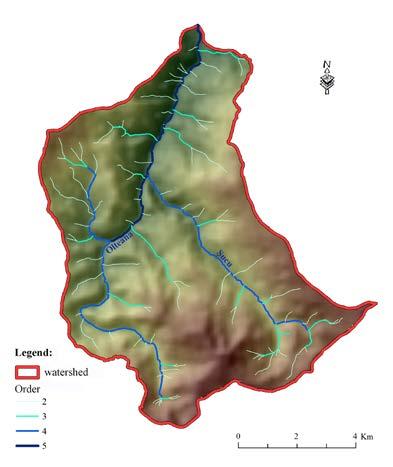 hydrographical basins are located in the western part of the country, more exactly in the Retezat-Godeanu group of the Middle Carpathians, their main rivers having the same size order (order 5),