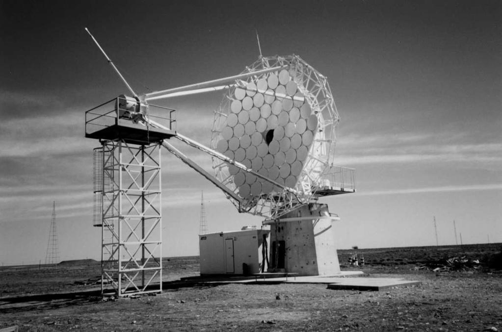 INTRODUCTION CANGAROO group planned to construct an array of four m telescopes for stereoscopic observations of air Cherenkov lights [2].