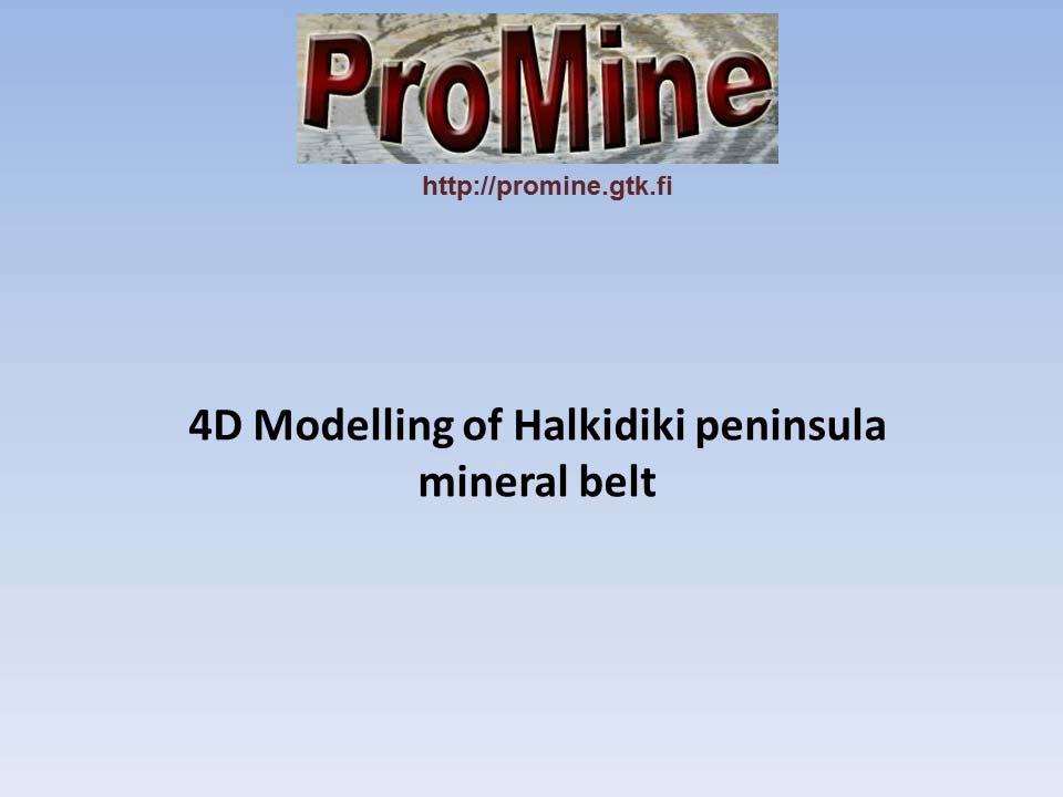 Conceptual 4D modelling in polymetallic manto and