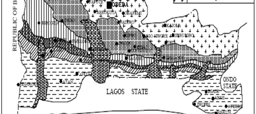 1: Geological Map of Ogun State