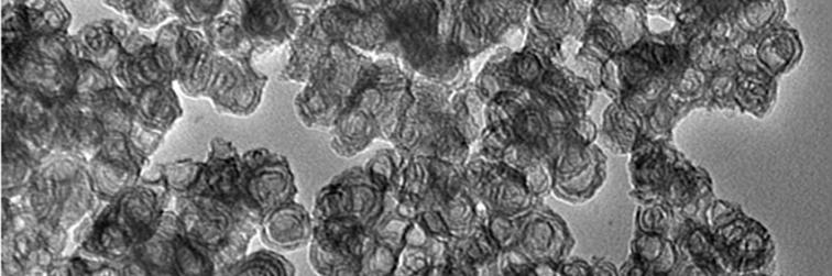 TEM image of nanoparticles
