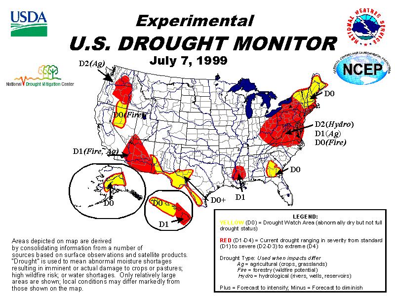 July 7, 1999 (Experimental) Switched map to U.