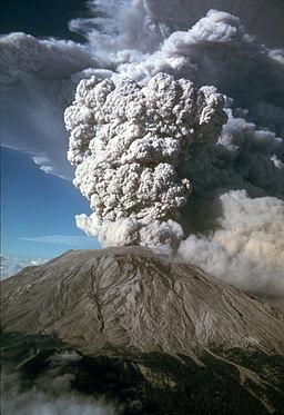 Q13. In 1980 Mount St Helens suddenly exploded. This volcanic eruption was so violent that it blew off the top of the mountain.