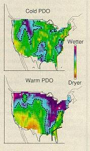 PDO has no correlation with Klamath Basin Precipitation or Streamflow La Nina/PDO