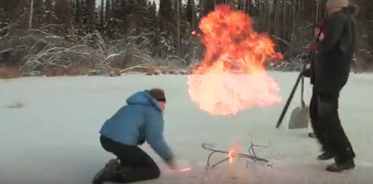 Ignition of methane
