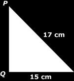 A 2 cm B 4 cm C 8 cm D 16 cm B Student(s) may have thought that the height is the square root of the average between the base and the hypotenuse.