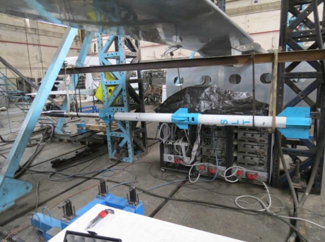 STRUCTURAL TESTS SETUP The tests of the full-scale SLT structure had as the primary objective the acquisition of experimental data to validate the analytical models, which would then be used to