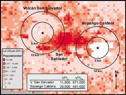 Volcano Population Index (VPI) Ewert, J.