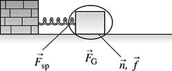 Chapter 5, Conceptual Questions 5.1. Two forces are present, tension T in the cable and gravitational force 5.. F G as seen in the figure.