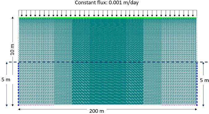 Bottom flux (m/day) Verification of the modified HPM with HYDRUS
