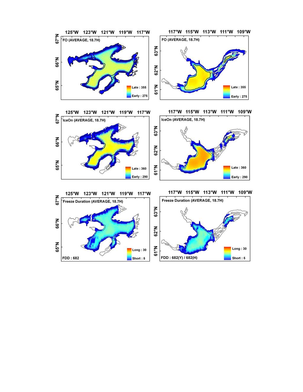 242 K.-K. Kang et al.: Estimating ice phenology on large northern lakes from AMSR-E Fig. 4.