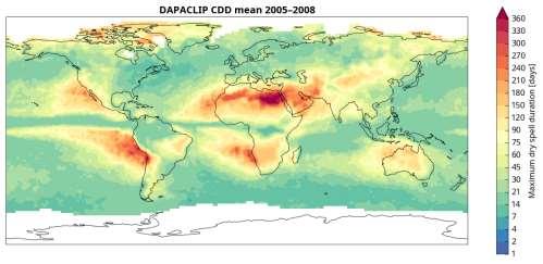Daily resolving observational data sets allow for (decadal) model
