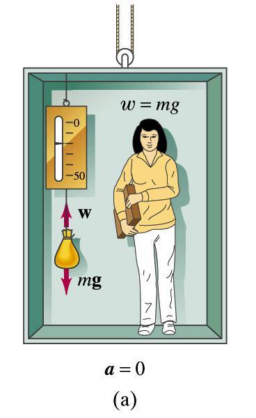 Weight in Elevator Example