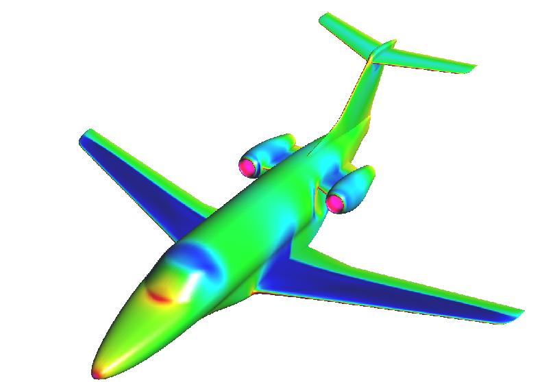 High-Fidelity Aerodynamic Shape Optimization Start from a baseline geometry provided by a conceptual design tool.