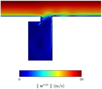4 Computational Aeroacoustics Based on a Helmholtz-Hodge Decomposition FIGURE 5 The magnitude of the incompressible