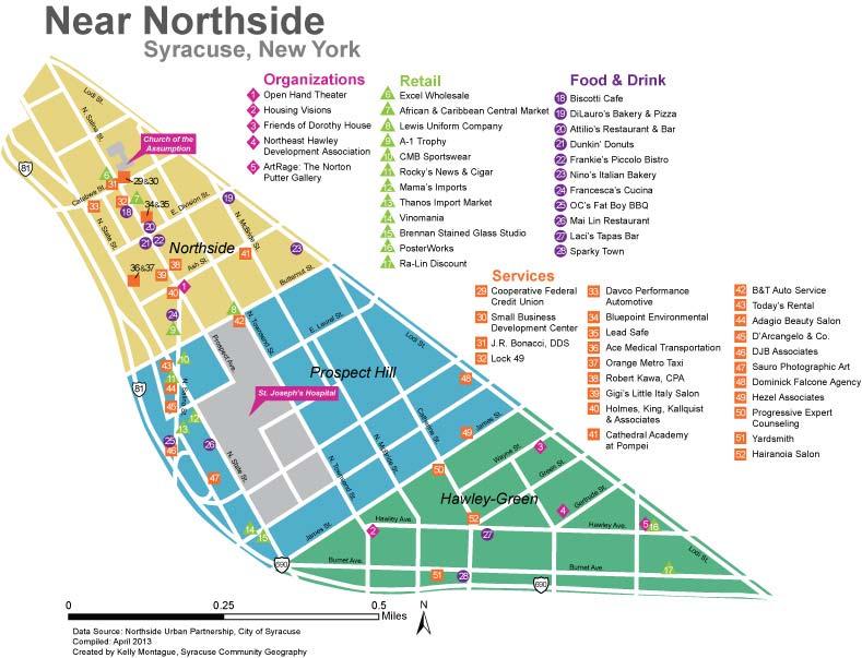 Shopping Trail Map Recommendations The following suggestions will benefit Northside UP in utilizing this report as well as future research and analysis of the Near Northside.
