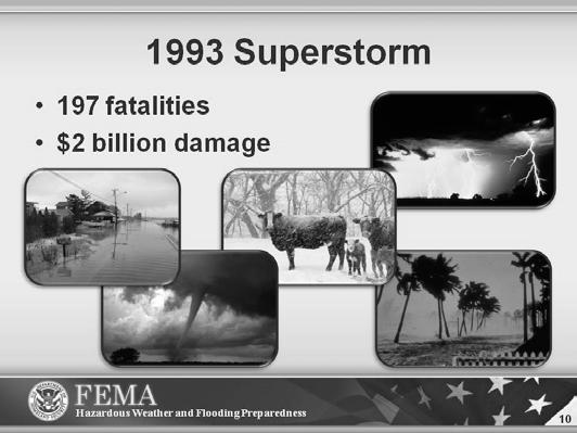 Did you know? The storm s impact included at least 197 fatalities that were directly or indirectly attributed to the storm and over $2 billion in property damage.