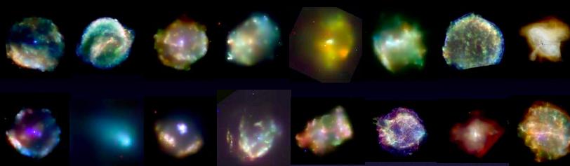 Supernova remnants (SNRs) Interaction of supernova ejecta with