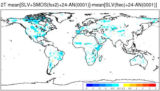 SMOS Data Assimilation SMOS Soil Moisture increments (mm) Muñoz Sabater et al.