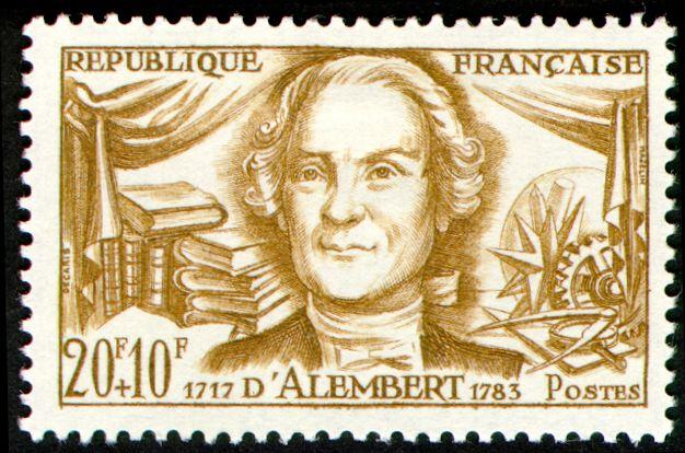 Jean d Alembert was a a French mathematician who was a pioneer in the study of