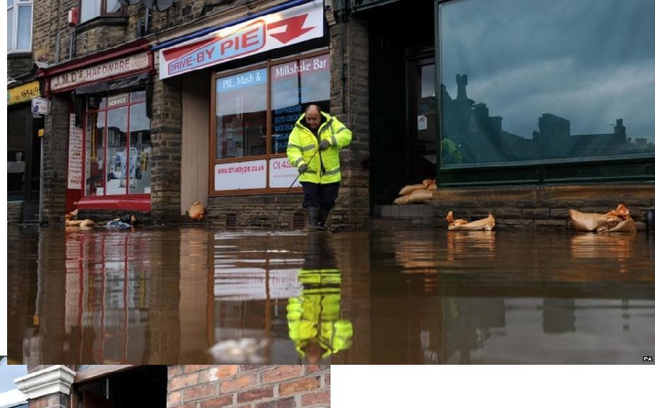 properties reported flooded