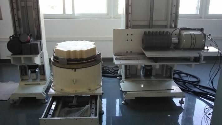 Fig. Tomographic Gamma Scanner. Experimental procedure was divided into three steps. First of all the background spectrum was collected by the HPGe detector in the lead house.