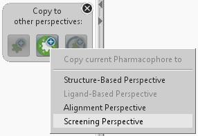 Step7: Screen several databases using the Screening Perspective.