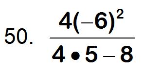 9. x 1 2 3 4 5 y 0.5 3 6 9 13 Evaluate if x = 3, y = 4 and z = 7 10. 5x 2 + 3y z 11. y 2 z 2 12. 5 6 8 3 13. If x = 6, then y = Translate each. 14.