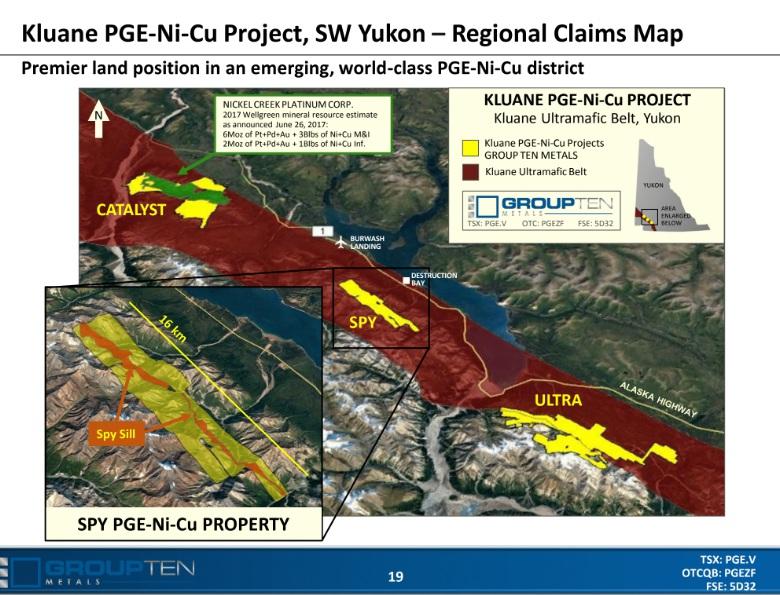 We also have the Black Lake/Drayton gold project, which adjoins First Mining's Goldlund project and Treasury Metals Goliath project in the Rainy River belt of Ontario.