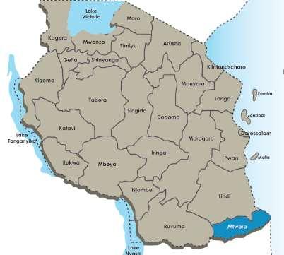Mtwara Geography and Physical Characteristics Mtwara-Mikindani is the capital of the Mtwara region located southeast of Tanzania.