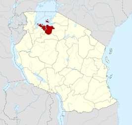 Figure 25: Location of Mwanza City was later divided into two urban administrative districts: Nyamagana (what is now Mwanza City Council) and Ilemela 19.