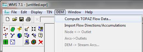 Compute TOPAZ Flow Data to