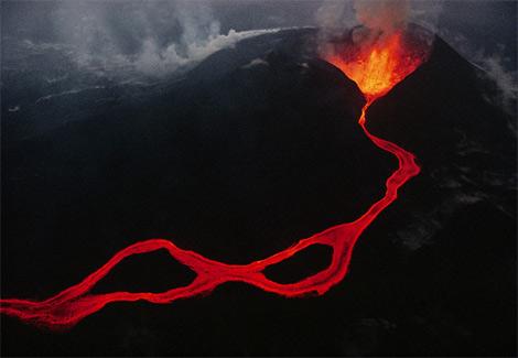 Volcanoes are destructive because when they erupt not only can they spew hot ash and lava but they can also cause
