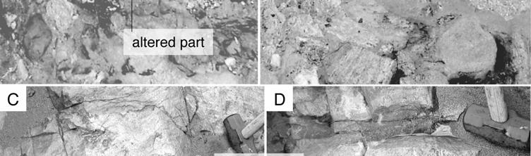 movement in the Sambagawa metamorphic rocks (Sakakibara et al., 2005a). Stibnite precipitates from the hydrothermal fluid. 2.1.